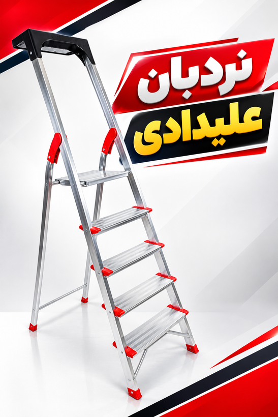 نردبان 5 پله مروارید